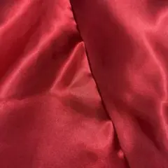 125×250 80×250 赤 無地 生地 ポリエステルサテン生地 ハギレ