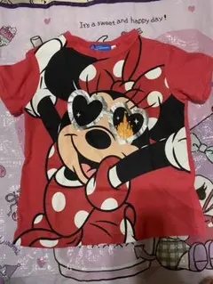 Disney ミニーマウス Tシャツ 100cm ディズニーランド　半袖