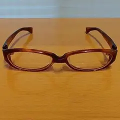 (希少、廃盤品)眼鏡 999.9 NP-80 ライトブラウンデミ フォーナインズ