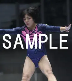 0901 牛奥小羽　女子体操　2L版写真　5枚セット