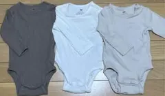 H&M 長袖ボディスーツ 3点セット