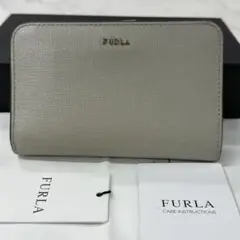 新品同様‼️ フルラ　FURLA バビロン　財布　二つ折り　折り財布