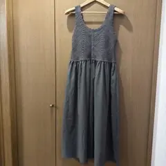 サマンサモスモス　ワンピース　チャコール