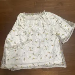 ehka sopo 刺繍入り 半袖トップス