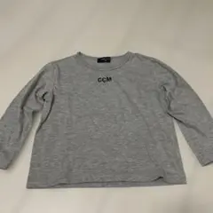 COMME CA ISM グレー 長袖カットソー 110A