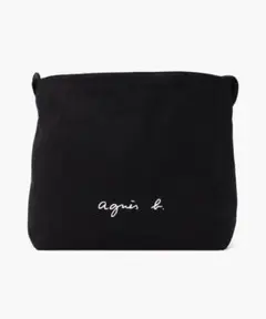 agnes b. GO03-03 ロゴショルダーバッグ