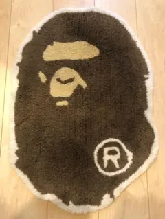 A BATHING APE BAPE エイプヘッドデザインマット ラグ 絨毯