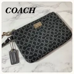 ❤️COACH❤️オプアート柄 リストレットポーチ【美品】
