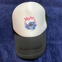 Disney・リロアンドスティッチ子供用キャップ黒