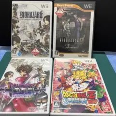 Wiiソフト　まとめ売り/BIOHAZARD DRAGONBALL Z etc