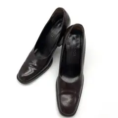 GUCCI グッチ レザー パンプス