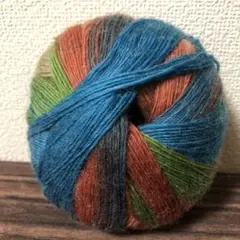 大玉グラデーションウールヤーン100ｇ