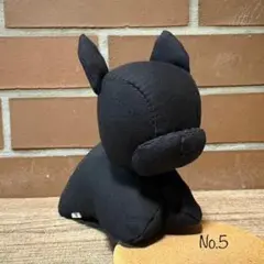 ちょいデカ　ぬいぐるみクリップ　いぬ　ハンドメイド　No.5