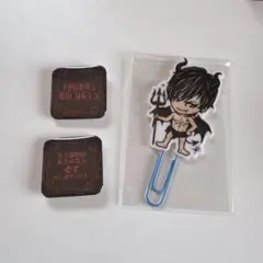 GACKT 言葉の回廊展 がくっち クリップ 缶バッジ