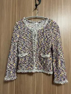 【極美品✨】TO BE CHIC ジャケット　ツイードジャケット
