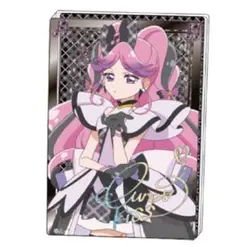 キミとアイドルプリキュア キュアキッス　リキッドラメアクリルブロック キミプリ展