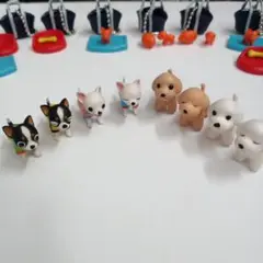 チワワ　プードル　フィギュア