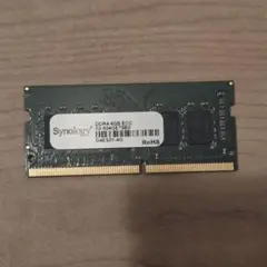 Synology DDR4 4GB ECC メモリ D4ES01-4G