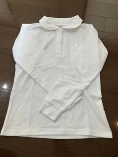 ⭐︎新品未使用⭐︎ホワイト 長袖ポロシャツ ポケット付き