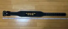 GOLD'S GYM レザートレーニングベルト　Lサイズ