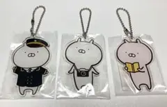 新品 うさまる 東京駅限定 ダイカットアクリルキーホルダー うさこ アクキー