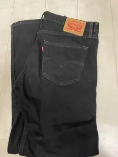 Levi's 505ブラックデニム W34L32