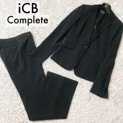 極美品♡ iCB パンツスーツ セットアップ 13号＆9号 ブラック