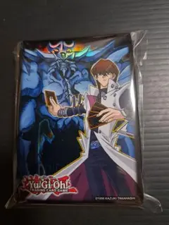 遊戯王 オベリスクの巨神兵＆海馬 カードプロテクター 海外版 スリーブ65枚