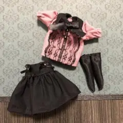 603 22センチドール服 ハンドメイド　セット