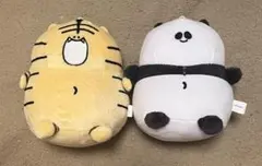 デブくま マスコットぬいぐるみ デブぱんだ デブとら ２体セット