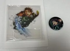 鬼滅の刃　無限城編　炭治郎　アクリルスタンド&缶バッジ