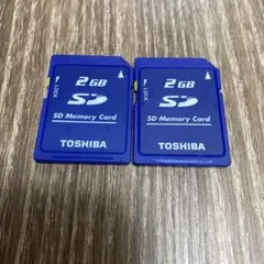 SDカード 2GB 2枚