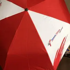 Panasonic Toyota 折りたたみ傘 赤白