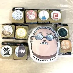 サカモトデイズ E賞 サカモトタロウ 顔型クッション H賞 絵皿 10枚コンプ