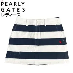 PEARLY GATES パーリーゲイツ ストレッチスカート ボーダー 1