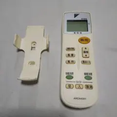 DAIKIN ダイキン工業 エアコン用リモコン 型番 ARC443A1 ホワイト