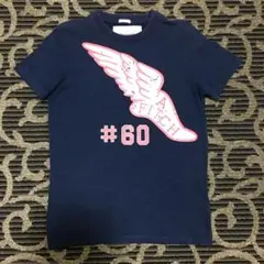 Abercrombie & Fitch Tシャツ XL ネイビー アバクロ