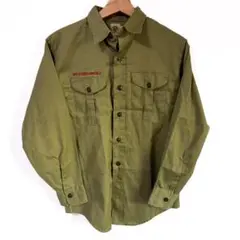 Boy Scouts of America ボーイスカウト 長袖シャツ カーキ