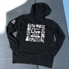 Nintendo Live 2024 Tokyo パーカー Lサイズ ブラック