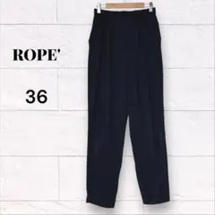 ROPE ロペ レディース スラックス 36 ウエストゴム 薄手