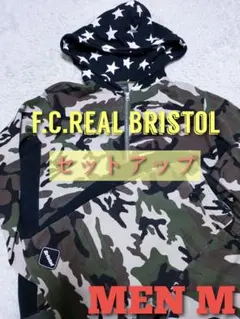 F.C.Real Bristol セットアップ パーカー ショートパン 上下迷彩