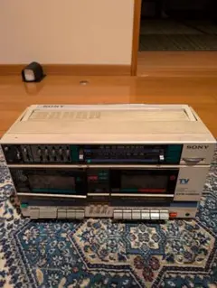 【希少】SONY CFS-W600 2WAY SPEAKER ラジカセ　ブラック SONY CFS-W600 Wキッド | いつみくんの日々