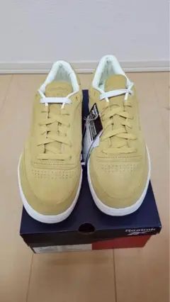 新品未使用 Reebok club c マスタード