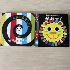 赤ちゃん　絵本　まとめ売り しましまぐるぐる　がおー！　Sassy