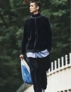 2020AW comoli ベロアトラックジャケット