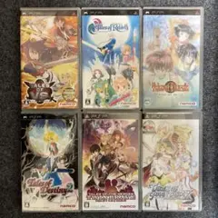 PSP テイルズシリーズ 6本セット