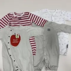 ロンパース4枚　はらぺこあおむし