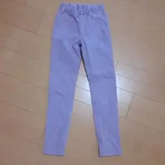 GU 長ズボン 140サイズ　パープル　女の子