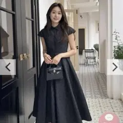 BirthdayBash JACQUARD HEPBURN DRESS