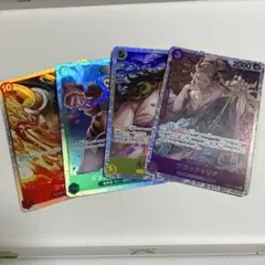 ワンピースカード　ザベスト2 SRシャンクス　ブラックマリア　ポニー　光月